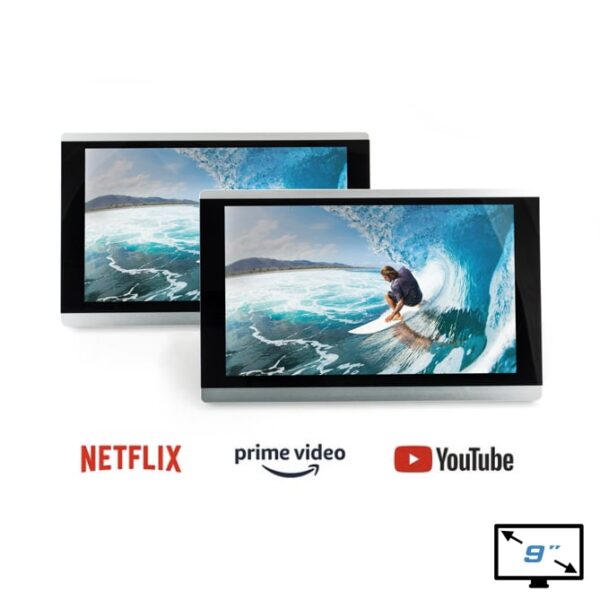 Monitory zagłówkowe Ampire AMX090 2M/1P