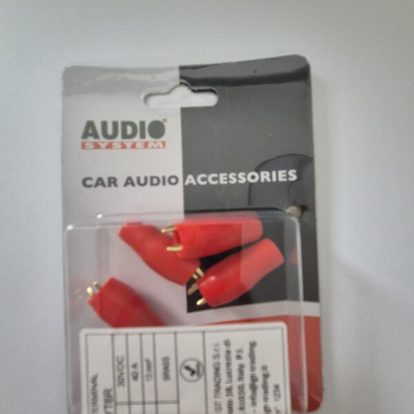Konektory widełkowe Audio System ADYT6R / 6 AWG (4szt)