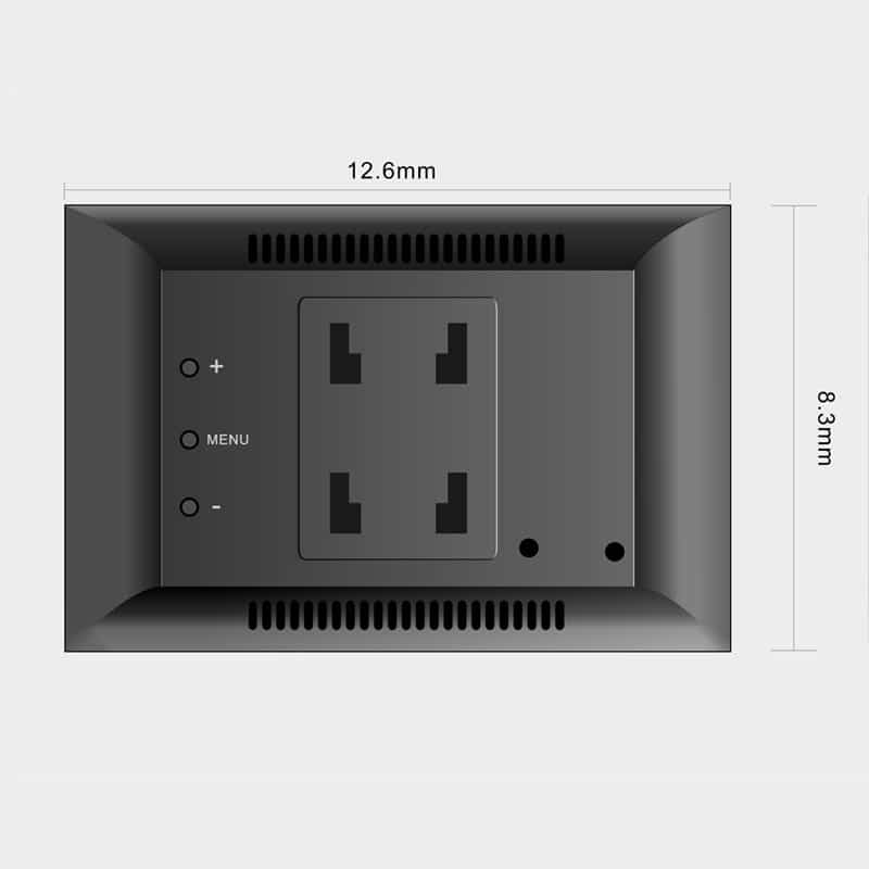 AMPIRE TFT Monitor 12.7 cm 5:2 Video Inputs AHD CVBS Adhesive Suction Cup Mount RVA051_b_6 AMPIRE-TFT-Monitor-12-7cm-5-2-Videoeingaenge-AHD-CVBS-Klebe-Saugnapfhalter-RVA051_b_6