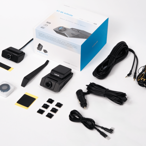 Rejestrator jazdy Vueroid S1 4k 2CH 256 GB